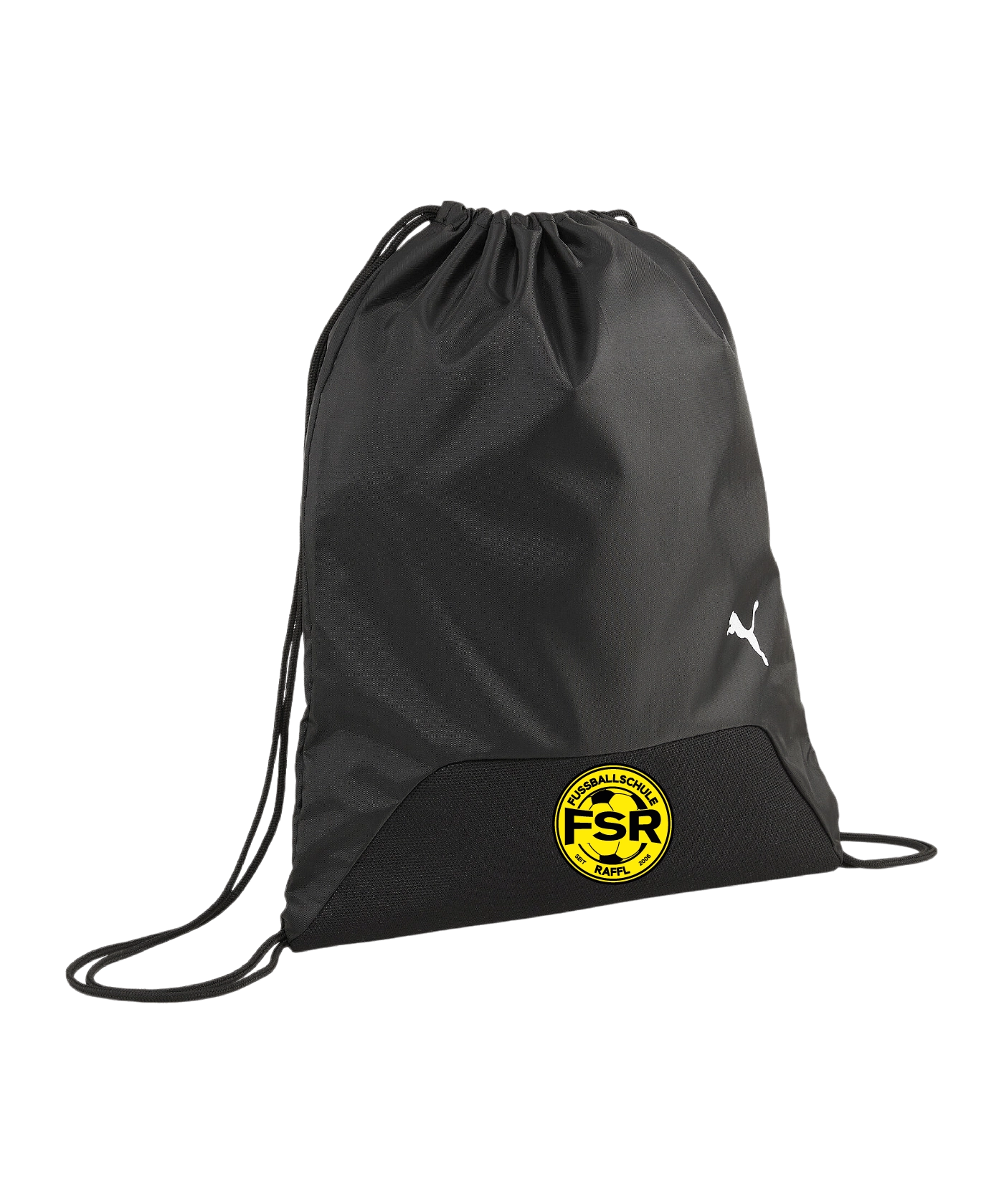 PUMA teamGoal Gym Bag Schwarz Fusballschule Raffl