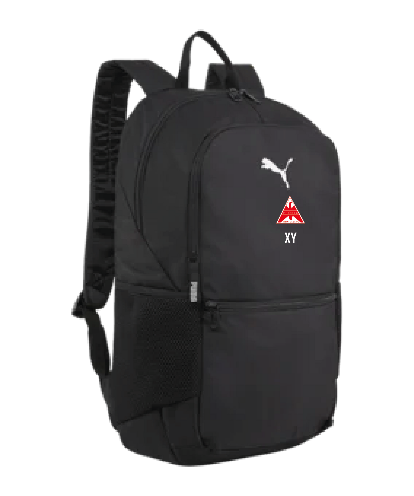 PUMA teamGoal Ballnetz Rucksack Schwarz SV Phönix Hönigsberg Mürzzuschlag