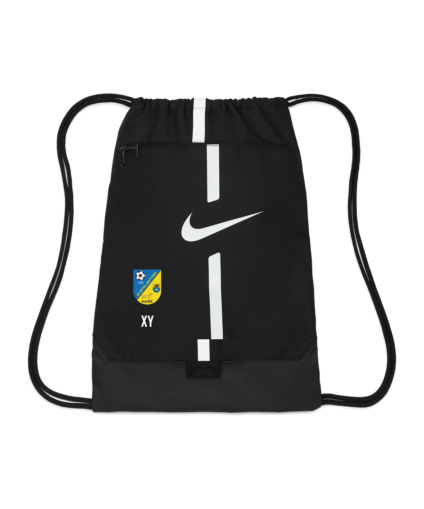 NIKE Academy Gymsack Schwarz SV Spital am Pyhrn