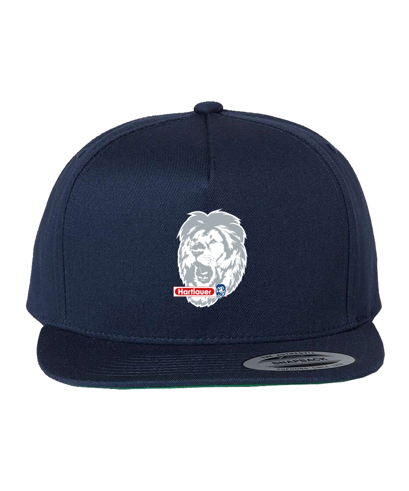 Merch 5 Panel Classic Snapback Cap Navy Green Hartlauer