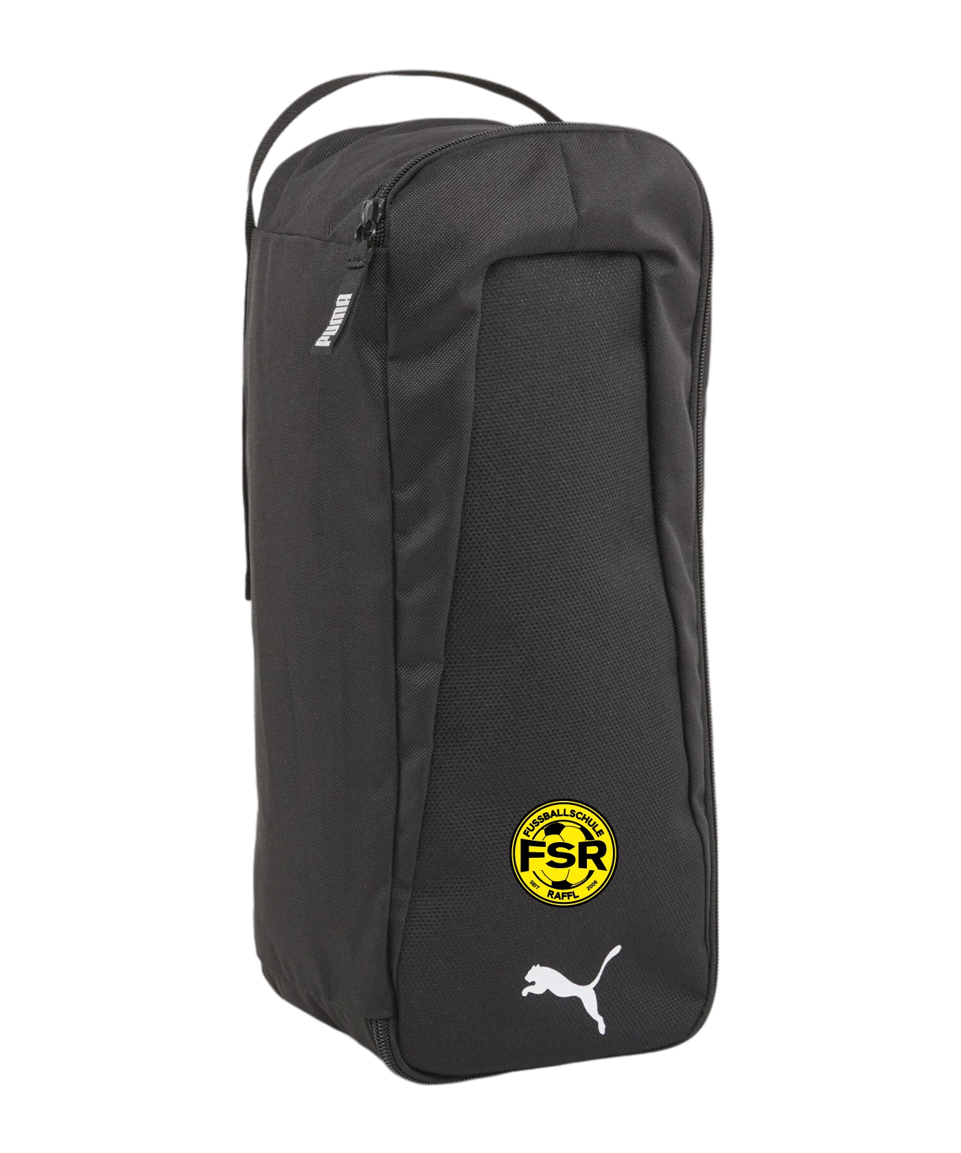 PUMA teamGOAL Schuhtasche Schwarz Fusballschule Raffl