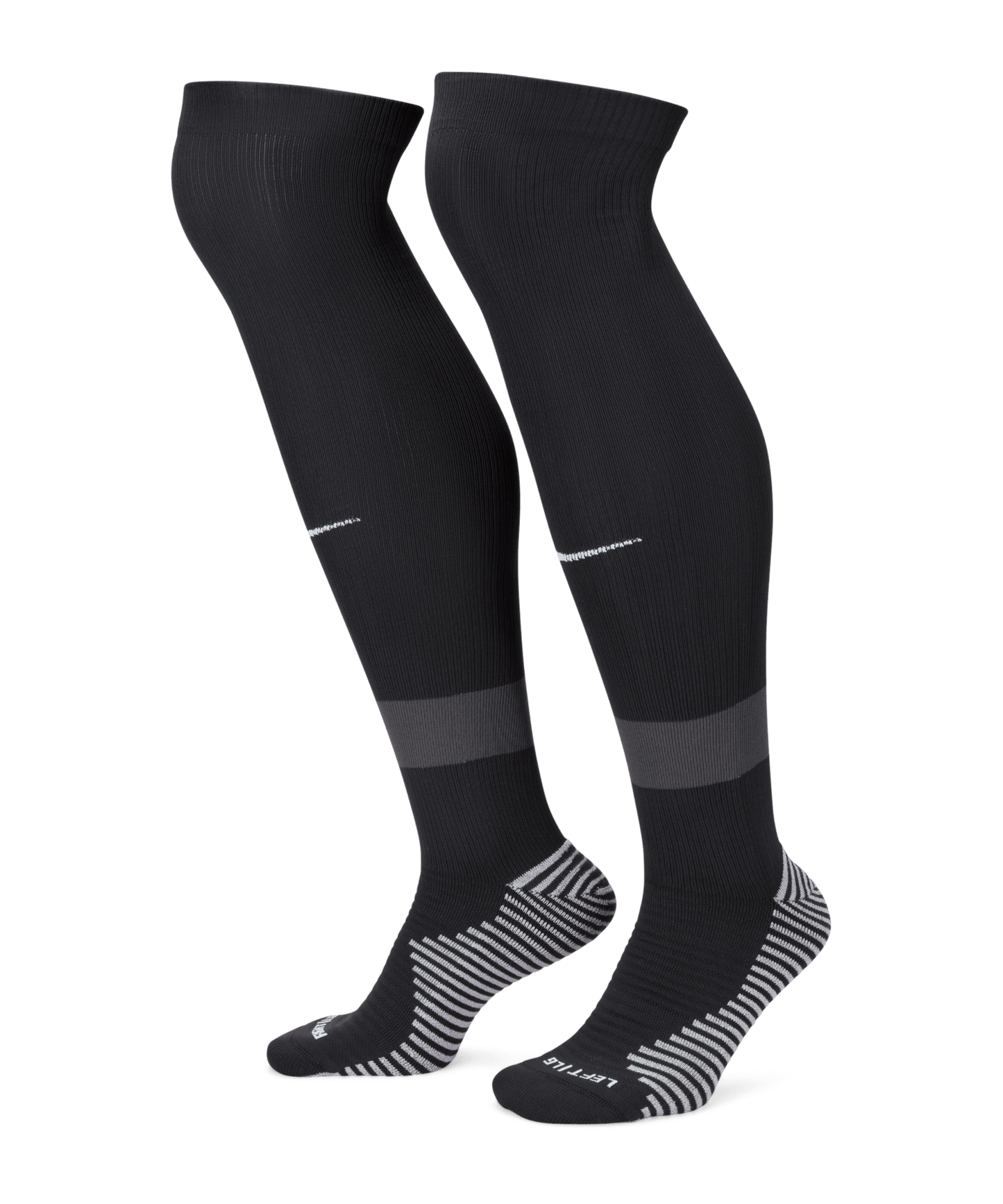 NIKE Strike KH Stutzen Schwarz Grau