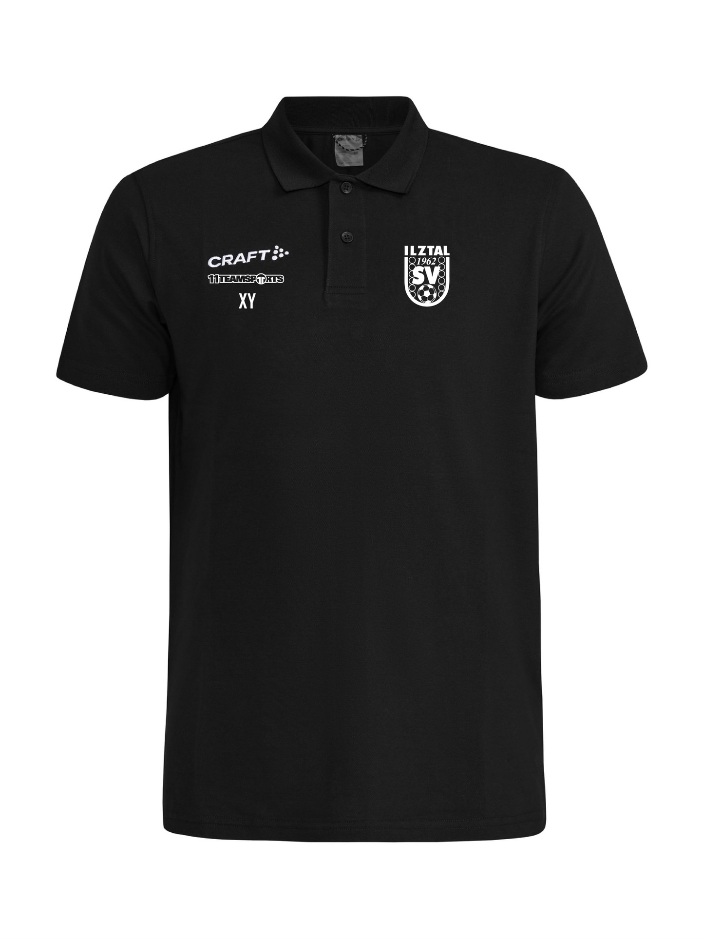 CRAFT Progress 2.0 Poloshirt Schwarz SV Ilztal