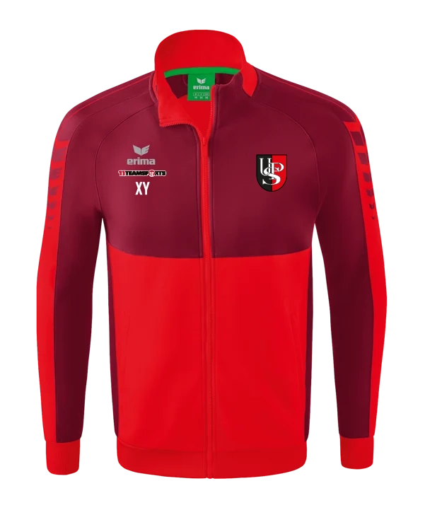 ERIMA Six Wings Trainingsjacke Rot Union St Peter am Wimberg