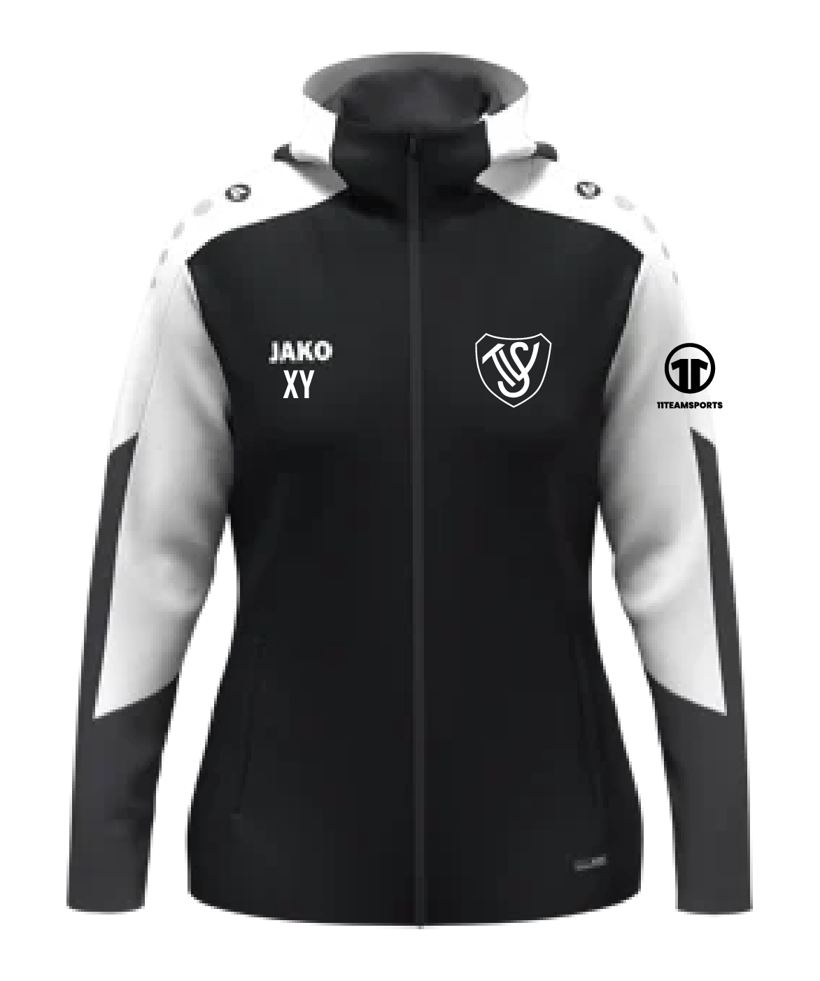 JAKO Dynamic Kapuzenjacke Damen Schwarz SV Trieben