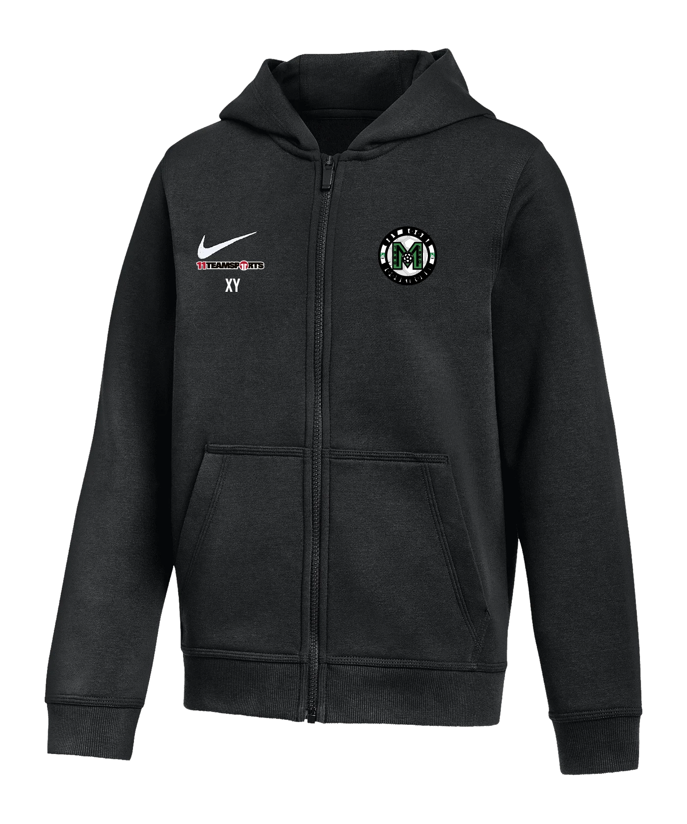 NIKE Park 26 Sweatjacke Kids Schwarz USV Mooskirchen