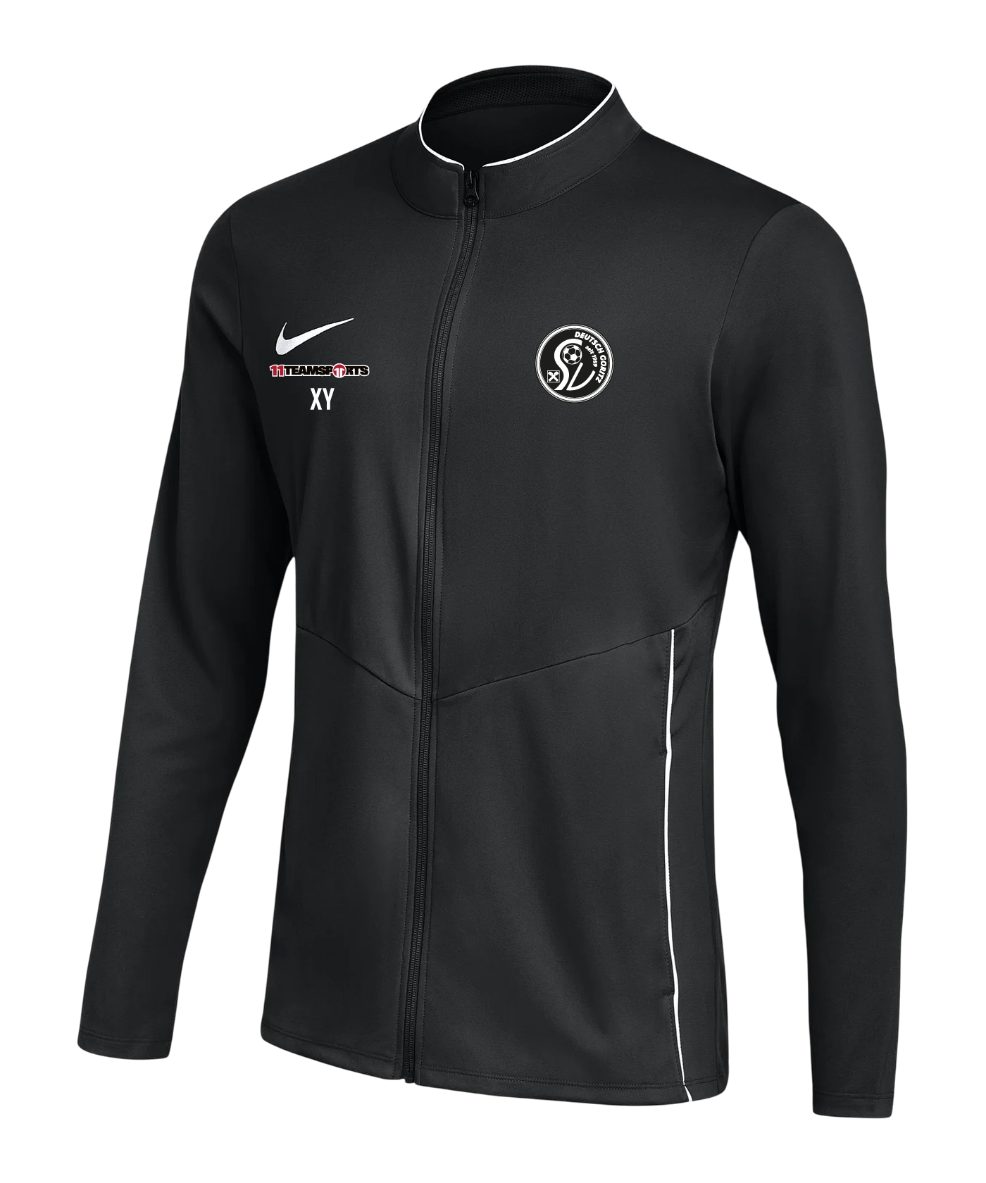NIKE Park 26 Trainingsjacke Kids Schwarz SV Deutsch Goritz