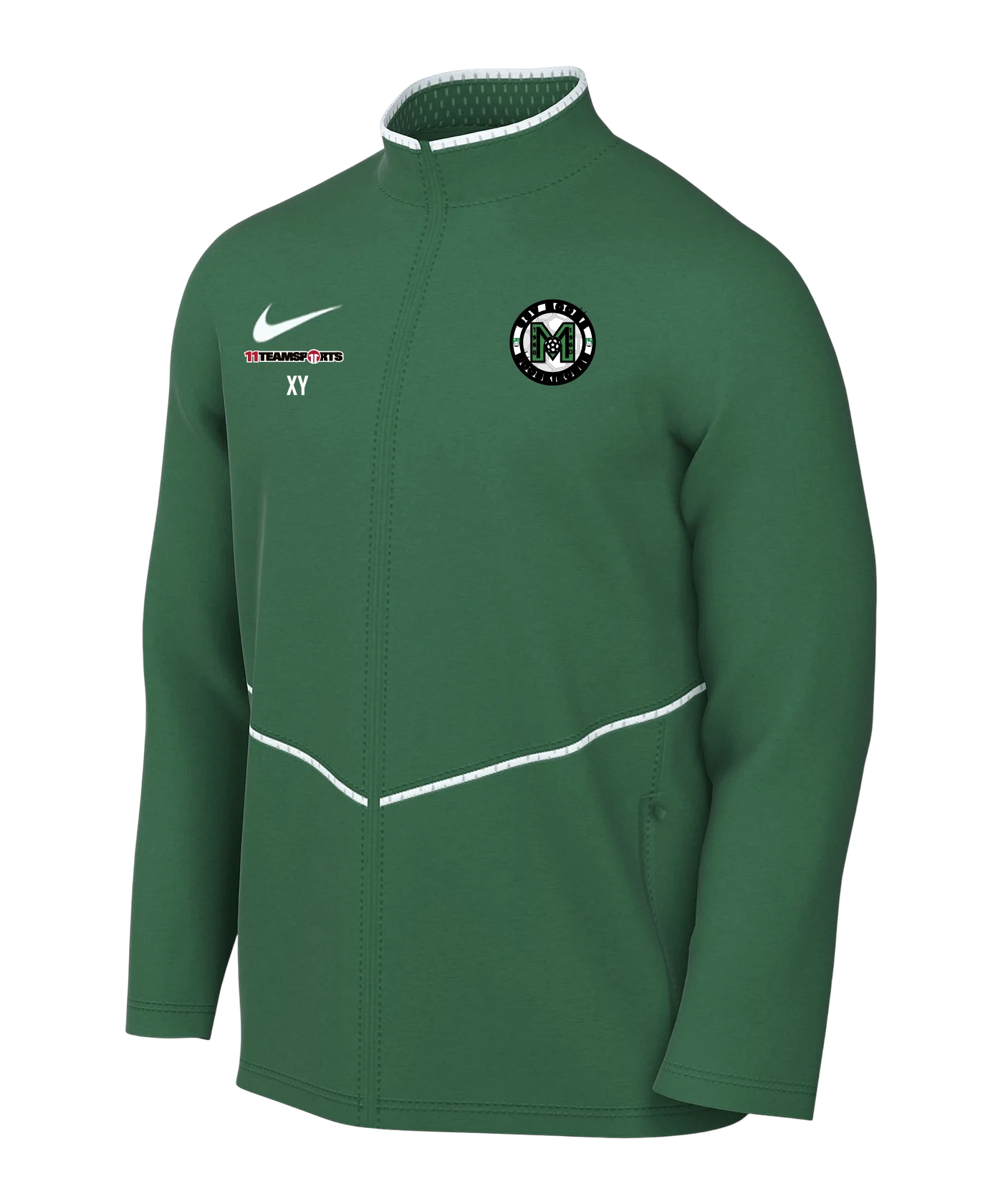 NIKE Park 26 Regenjacke Kids Grün USV Mooskirchen