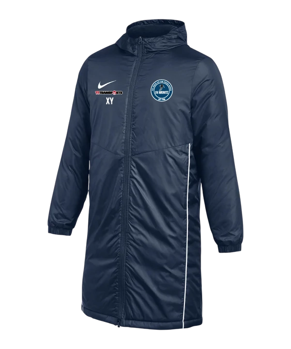 NIKE Park 26 Winterjacke Blau SV Andritz