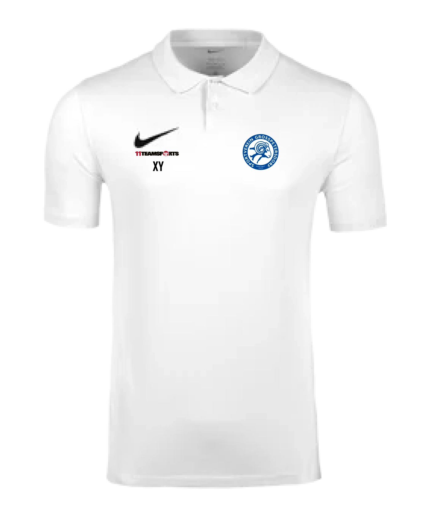 NIKE Park 26 Polo Weiß SV Grosspetersdorf