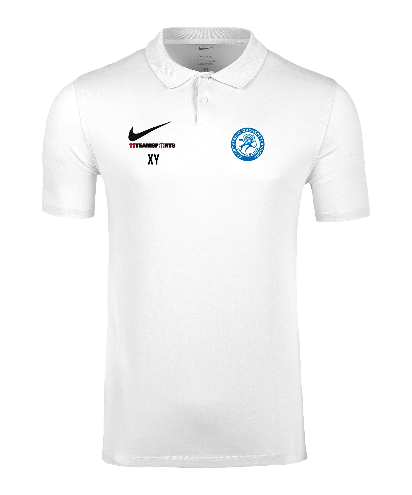 NIKE Park 26 Polo Kids Weiß SV Grosspetersdorf