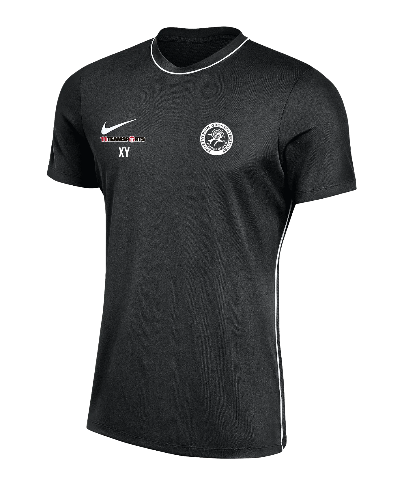 NIKE Park 26 Trainingsshirt Kids Schwarz SV Grosspetersdorf