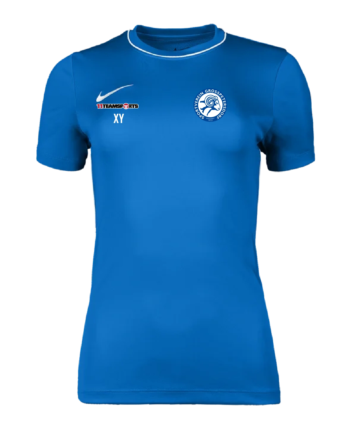 NIKE Park 26 Trainingsshirt Damen Blau SV Grosspetersdorf