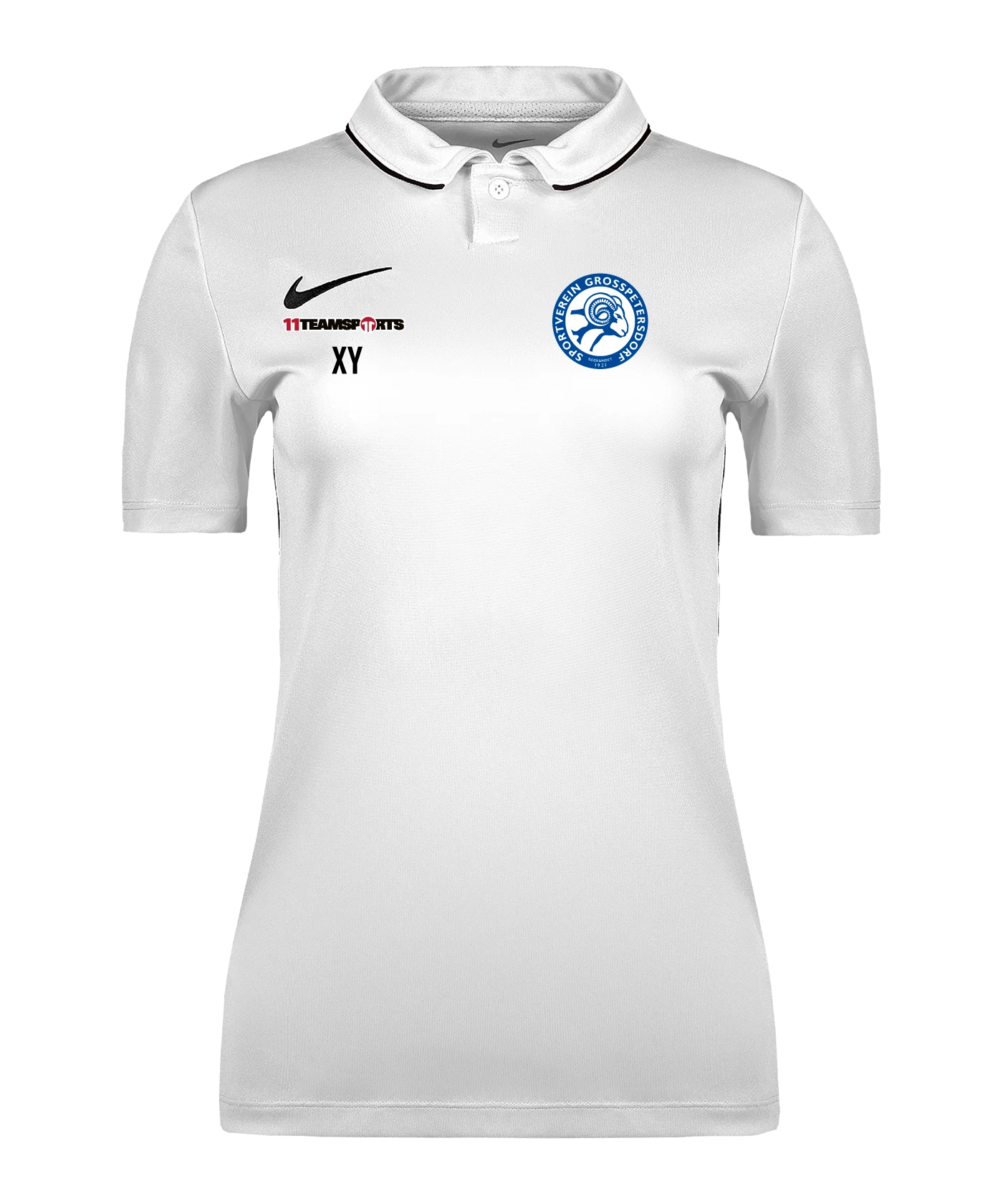 NIKE Park 26 Polo Damen Weiß SV Grosspetersdorf