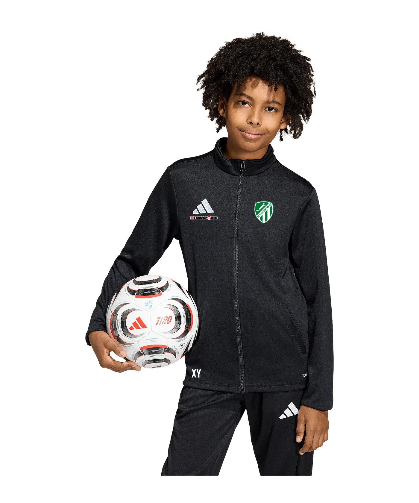 ADIDAS Entrada 26 Trainingsjacke Kids Schwarz FC Gleisdorf