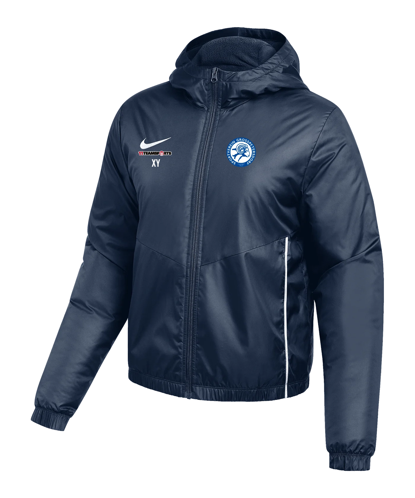 NIKE Park Jacke Damen Blau SV Grosspetersdorf