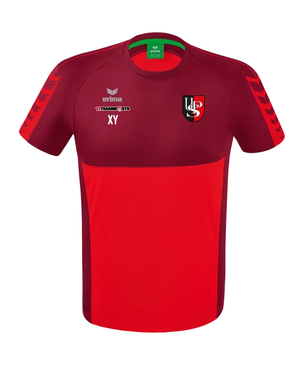 ERIMA Six Wings T-Shirt Rot Union St Peter am Wimberg