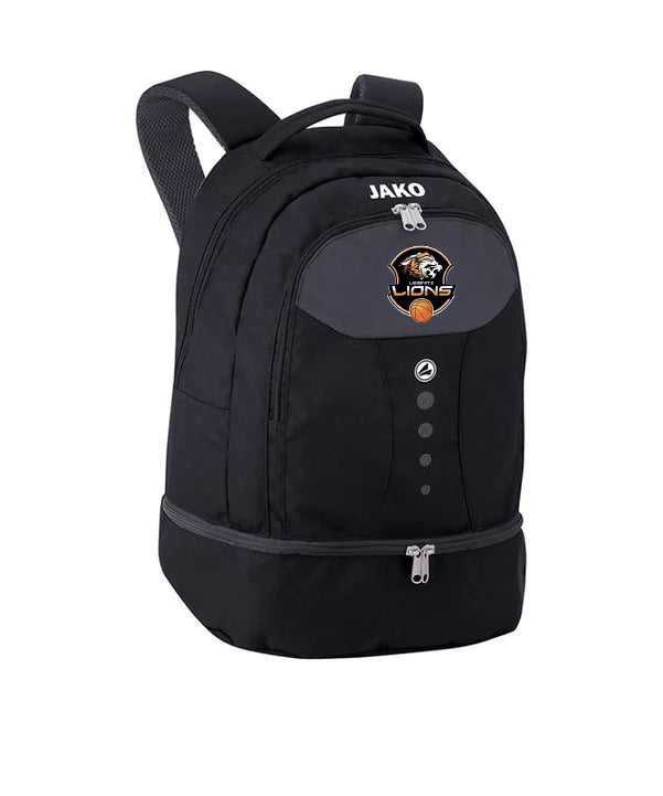 JAKO Striker Rucksack Schwarz F08 Leibnitz Lions