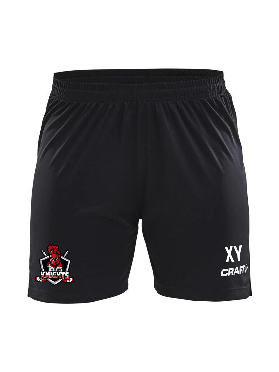 Craft Squad Go Short Damen Schwarz F9999 Telfs Knights