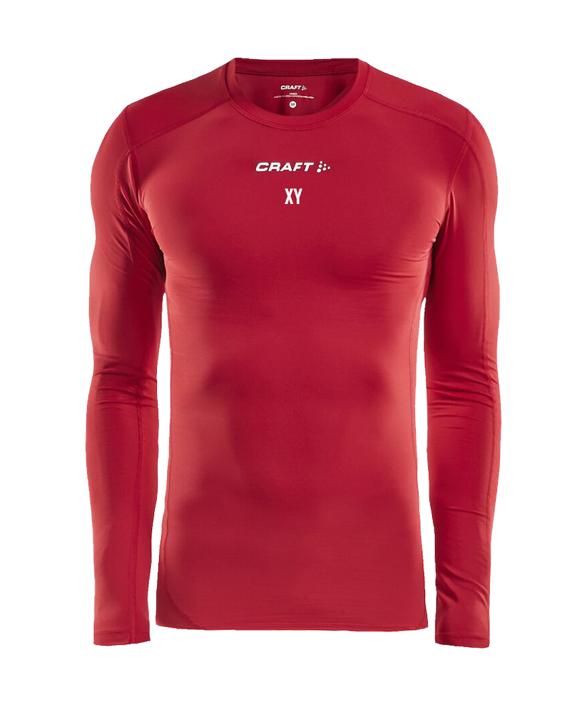 Craft Pro Control Compression Langarmshirt Rot F430000 SPG Mieming