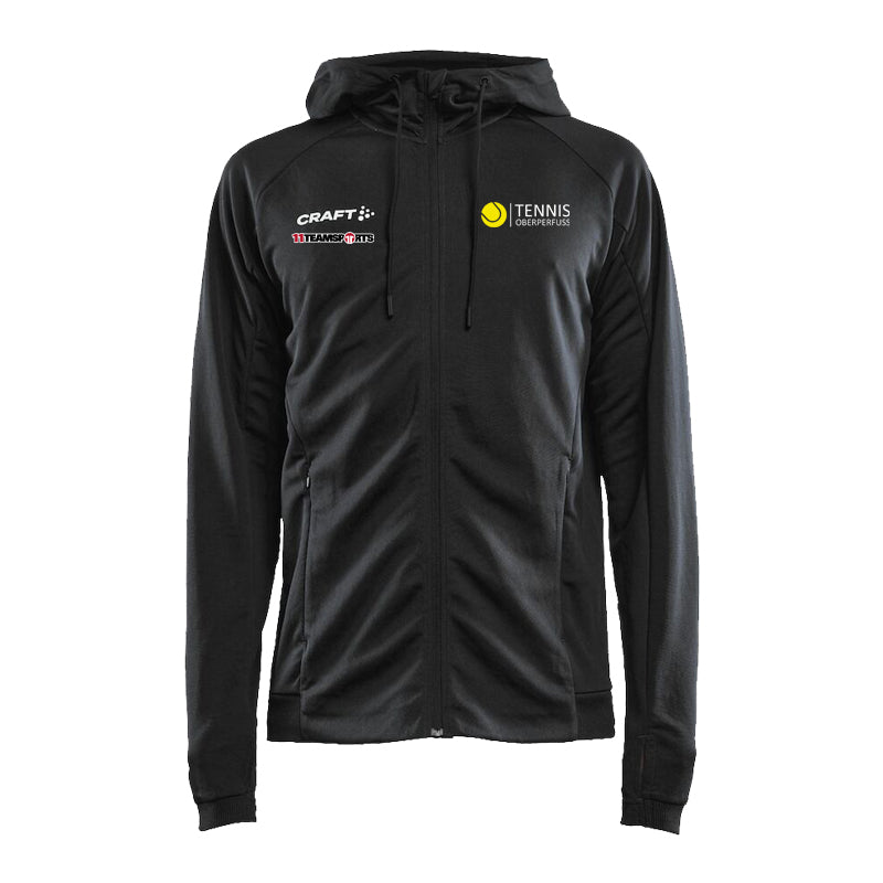 Craft Evolve Kapuzenjacke Schwarz F999000 Tennis Oberperfuss