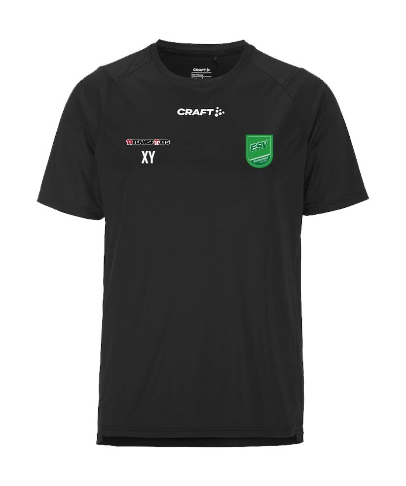 Craft Rush 2.0 SS Tee Schwarz ESV Knittelfeld