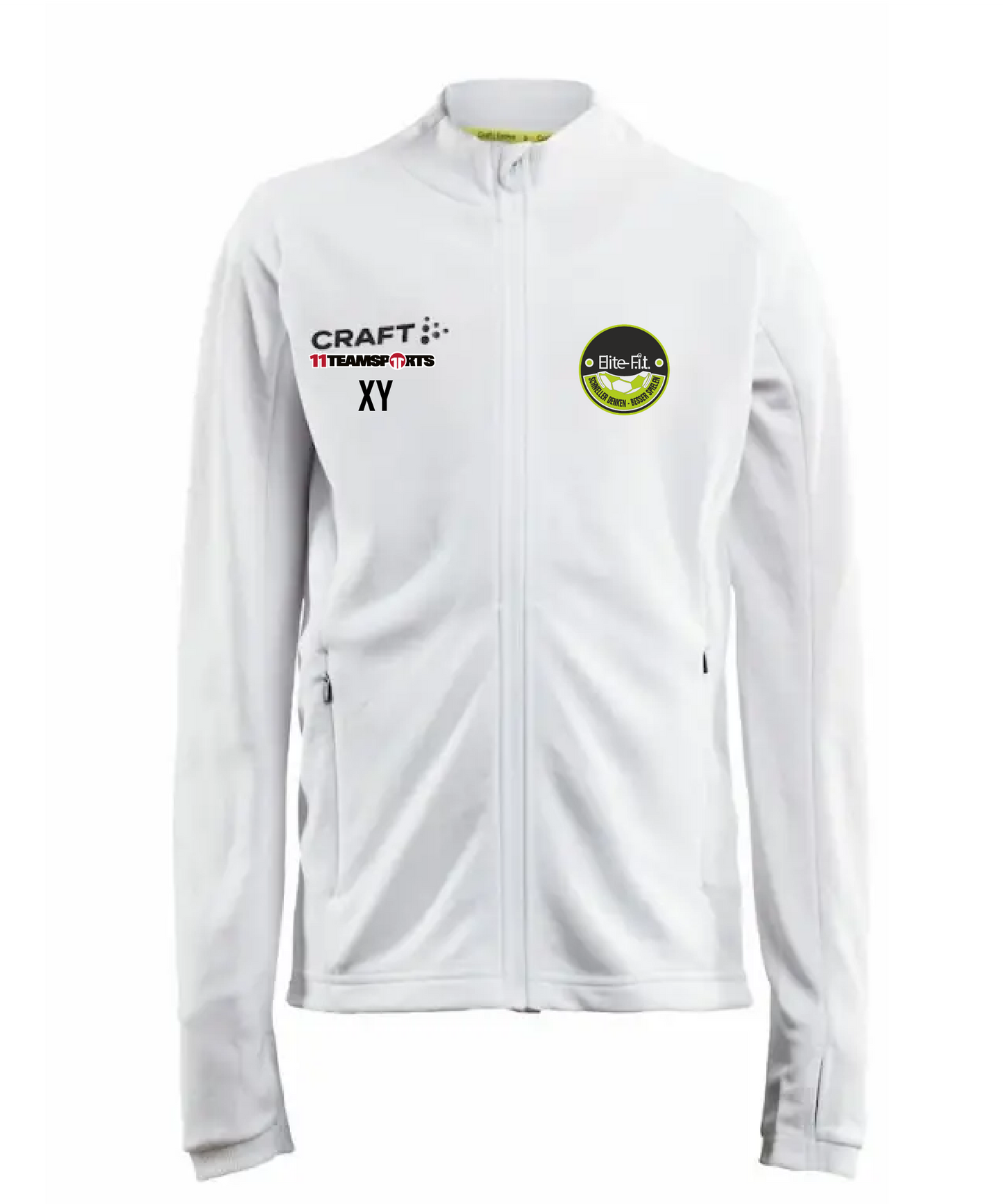 CRAFT Evolve 2.0 Trainingsjacke Weiß Elite-FIT