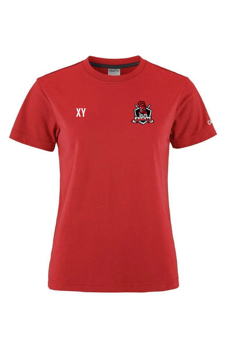 Craft Community 2.0 T-Shirt Damen Rot F430000 Telfs Knights