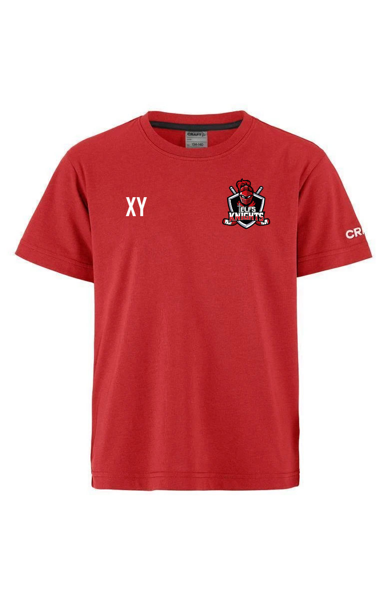 Craft Community 2.0 T-Shirt Kids Rot F430000 Telfs Knights