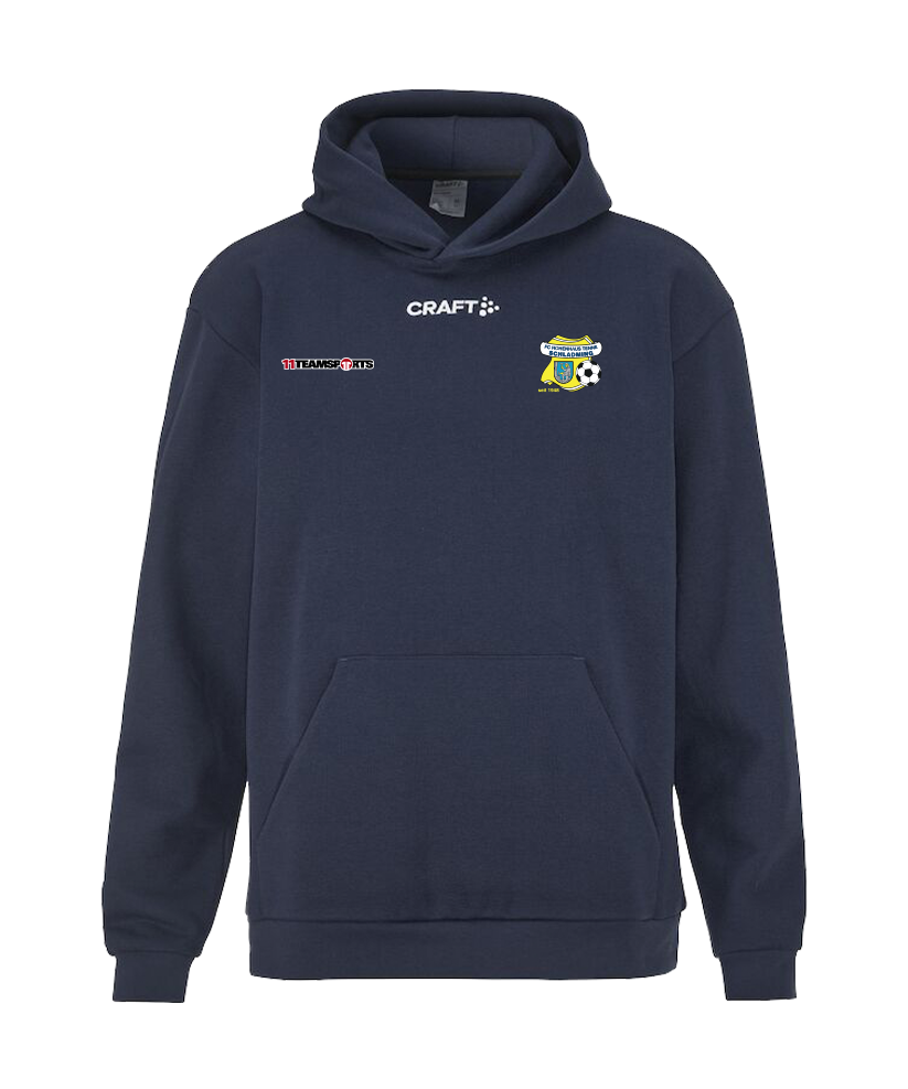 Craft Community 2.0 Logo Hoodie Kids Blau F390000 FC Schladming