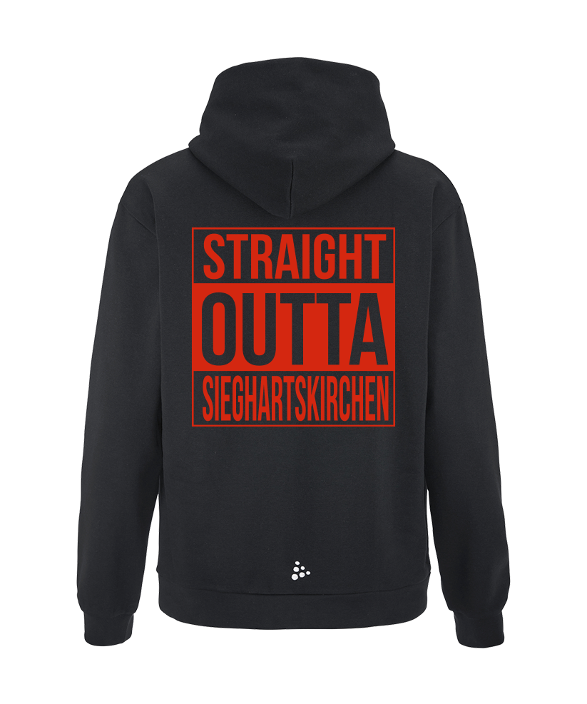 Craft Hoodie Schwarz Kids Straight Outta SV Sieghartskirchen