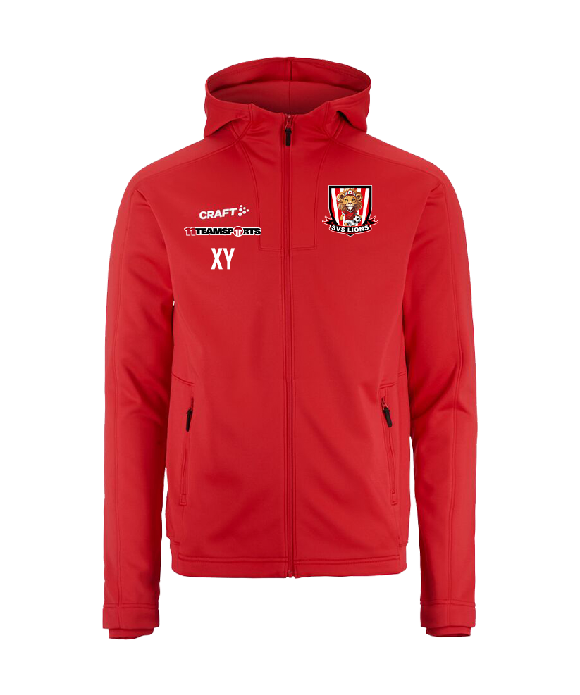 Craft Kapuzenjacke Rot Kids SV Sieghartskirchen