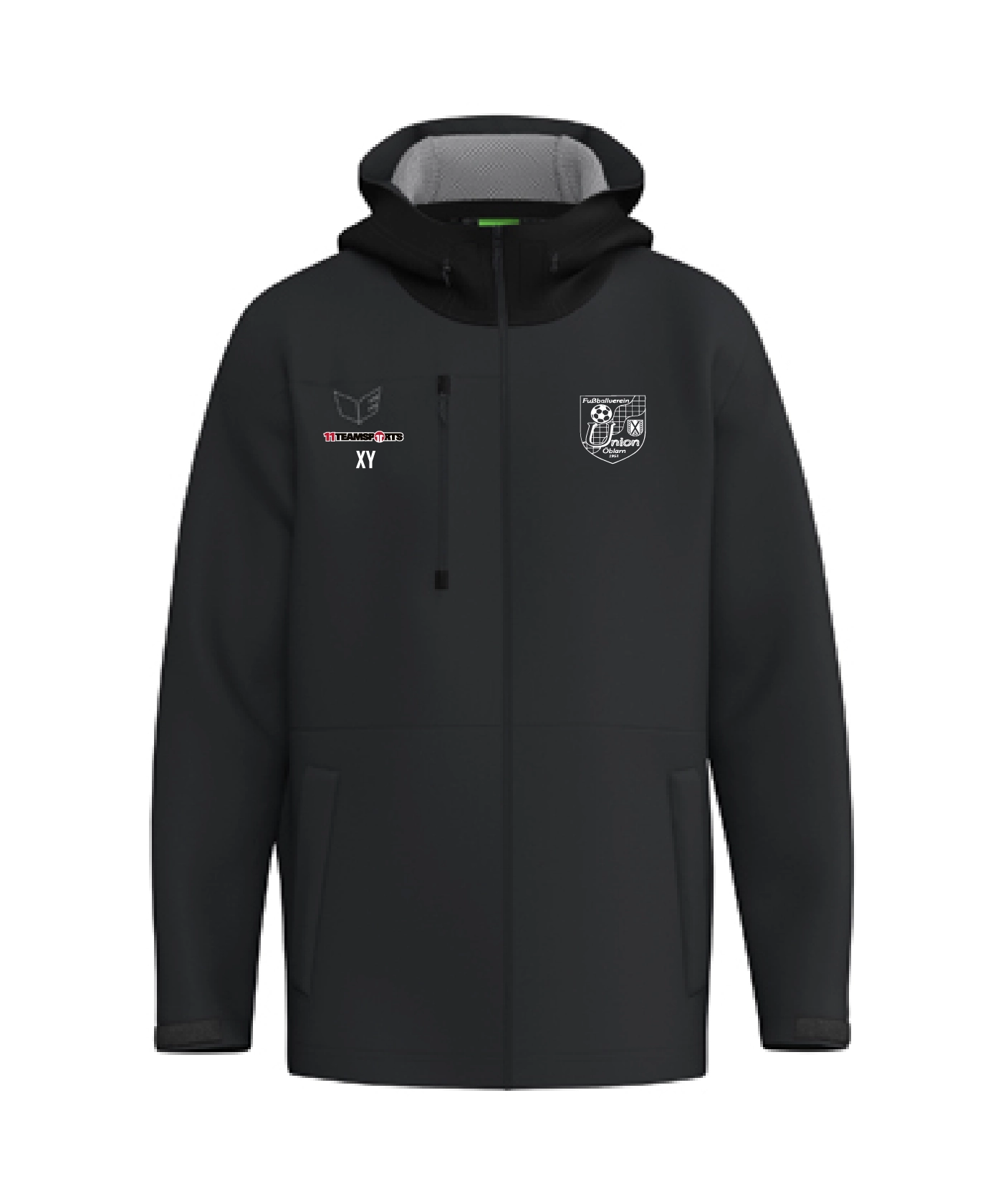 ERIMA Primia Hydro Jacke Schwarz FSV Öblarn