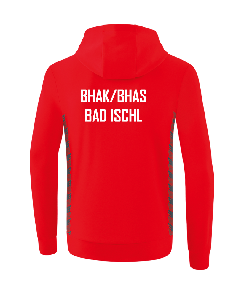 Erima Essential Team Hoody Kids Rot Grau HAK Bad Ischl