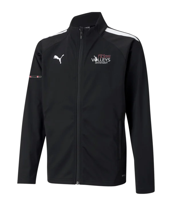 PUMA teamLIGA Trainingsjacke Kids Schwarz F03 Volleys Jennersdorf