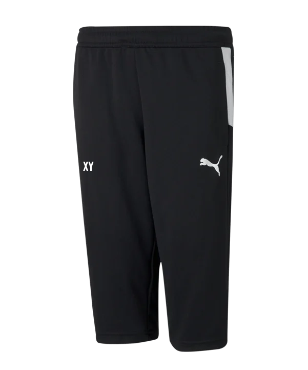 PUMA teamLIGA 3/4 Trainingshose Kids Schwarz Union Gschwandt