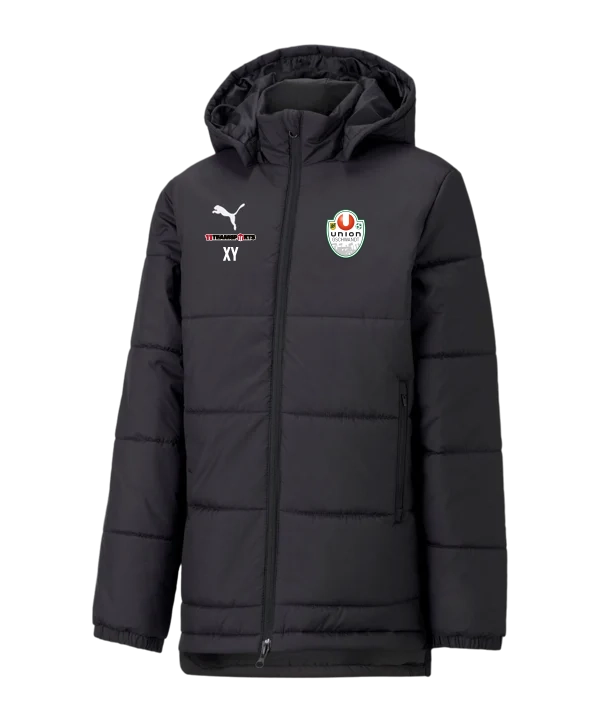 PUMA Bench Jacke Kids Schwarz Weiss Union Gschwandt