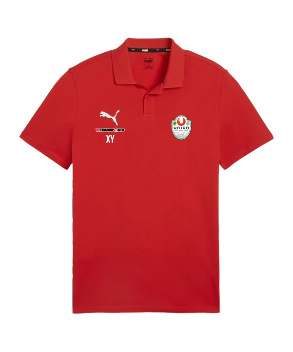 PUMA teamGOAL Casuals Poloshirt Rot Union Gschwandt