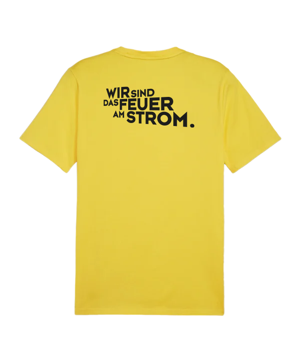 PUMA teamGOAL Casuals T-Shirt Kids Gelb UHK Krems