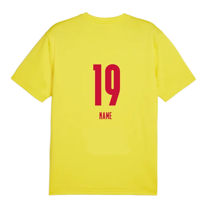 PUMA teamGOAL Trikot ohne Sponsoren Kids Gelb UHK Krems