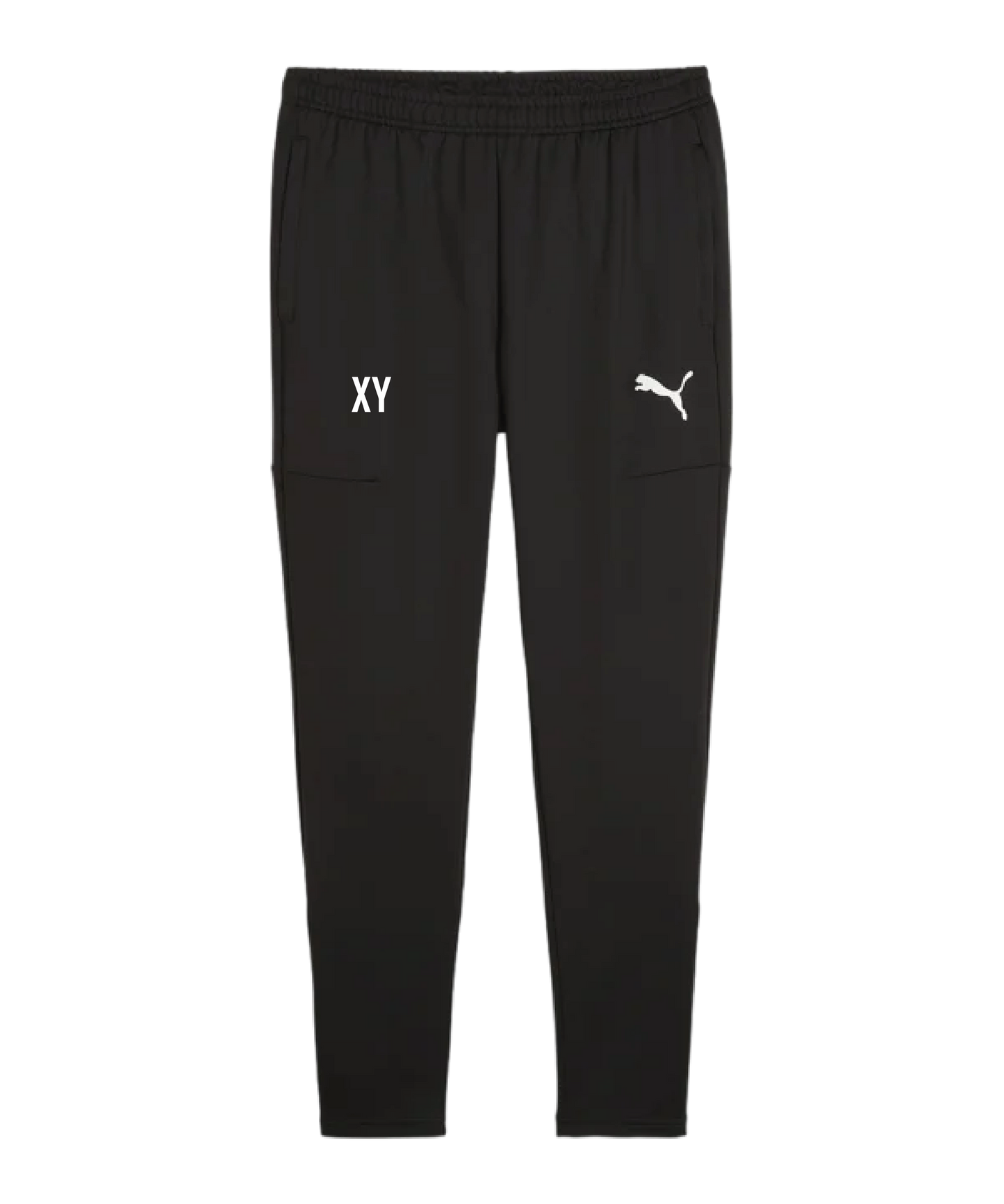 PUMA teamGOAL Slim Trainingshose Kids Schwarz Weiss SV Phönix Hönigsberg Mürzzuschlag