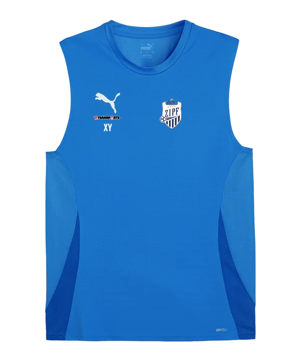 PUMA teamGOAL Tanktop Blau Weiss ATSV Zipf