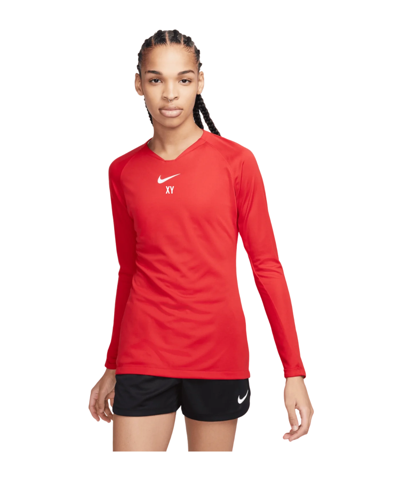 NIKE Park First Layer Damen Rot Ini