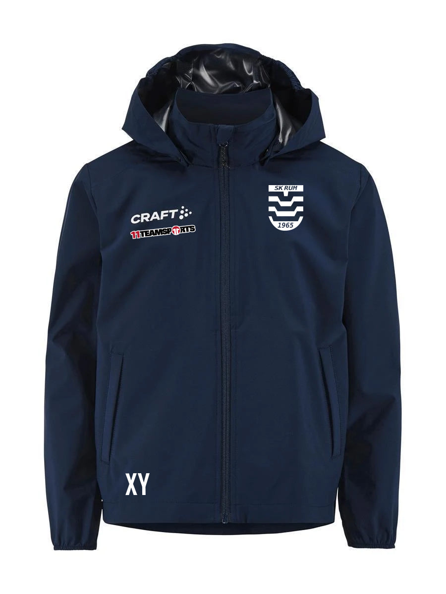 Craft Squad Go Weather Jacket Kids Blau F3900 SK Rum