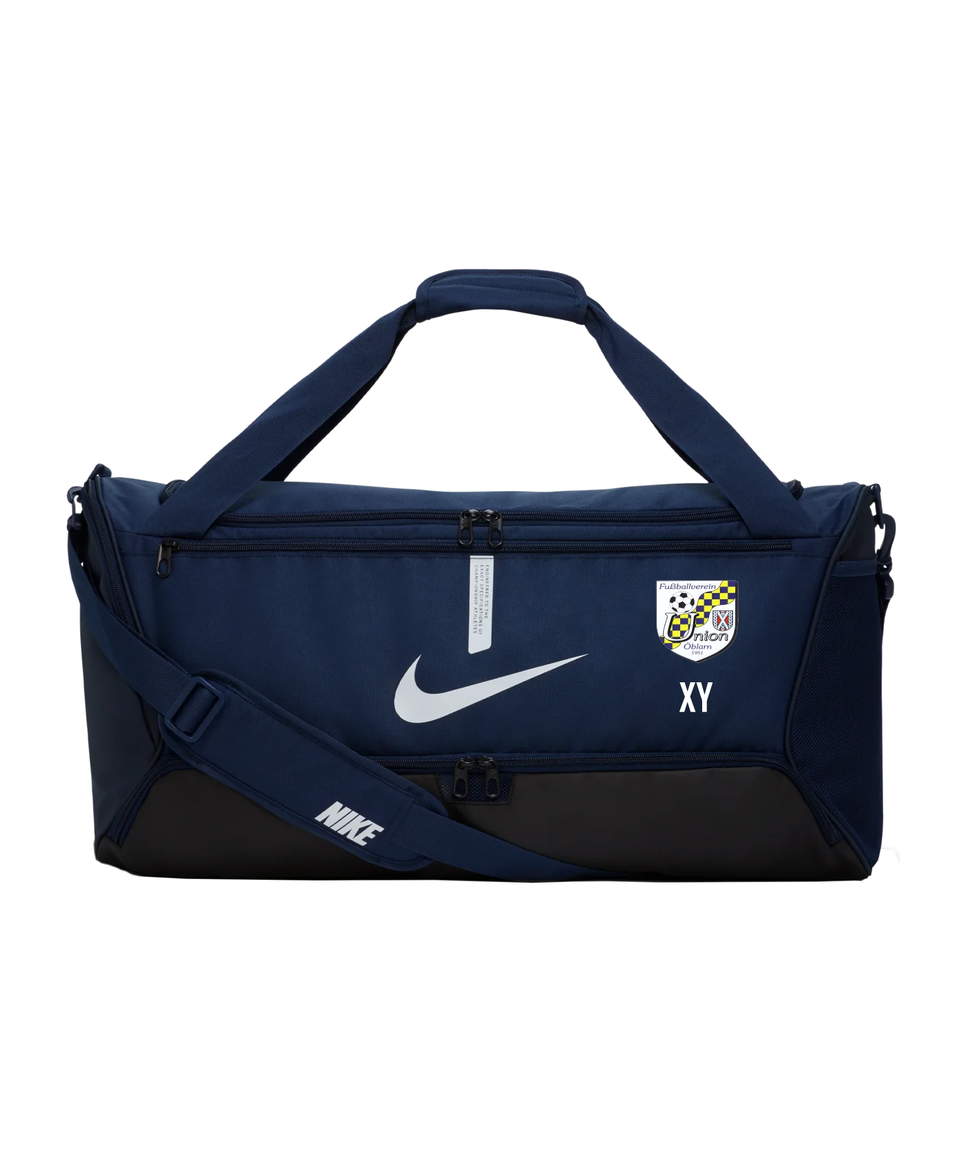 NIKE Academy Team Duffel Tasche Medium Blau FSV Öblarn