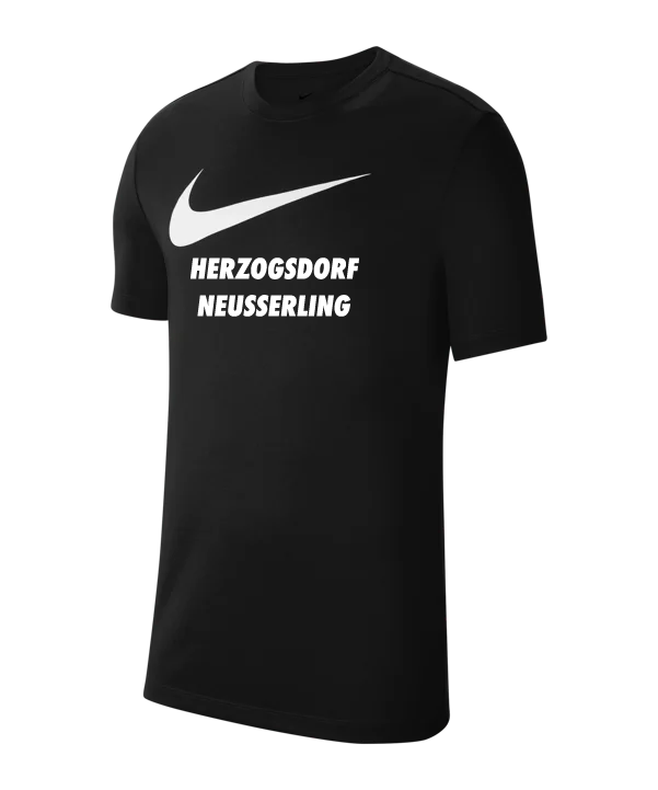 NIKE Park 20 T-Shirt Swoosh Schwarz Union Herzogsdorf