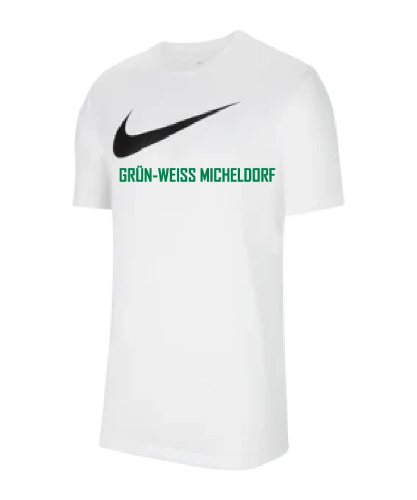 NIKE Park 20 Swoosh T-Shirt Kids Weiss SV Grün-Weiß Micheldorf