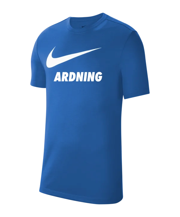 NIKE Park 20 T-Shirt Swoosh Blau Weiss TUS Ardning