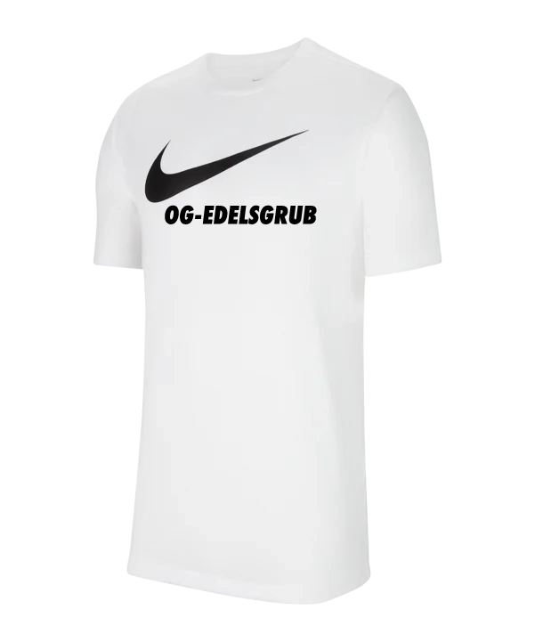 NIKE Park 20 T-Shirt Swoosh Weiss OG Edelsgroup