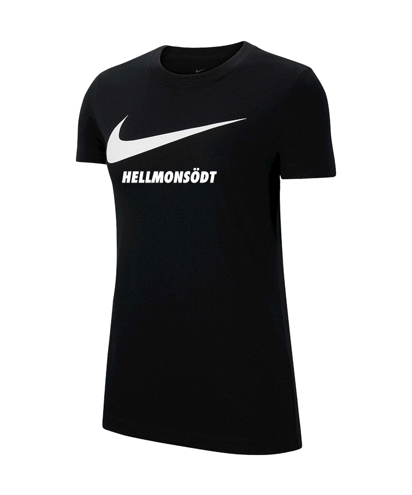NIKE Park 20 T-Shirt Swoosh Damen Schwarz Weiss SV Hellmonsödt